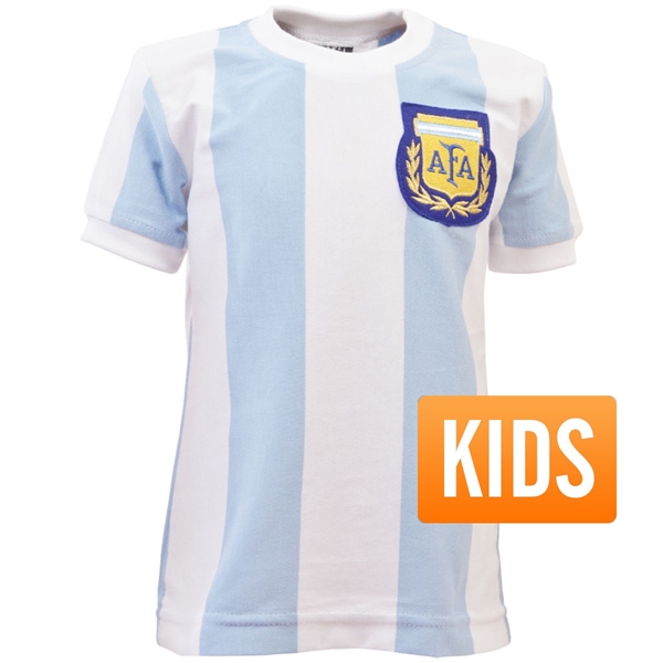 Image de Maillot rétro Argentine 1986 - Junior