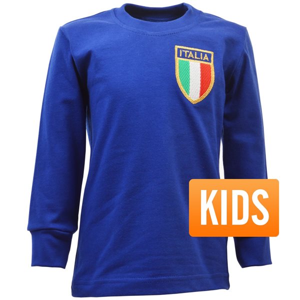Image de Maillot rétro Italie Coupe du Monde 1978 - Enfants