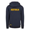 Image de Rugby Vintage- Sweat A Capuche Australie - Bleu Marine