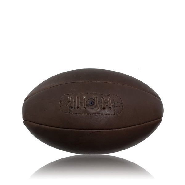 Rugby Ball P. Goldsmith Sons 1940's - Dark Brown