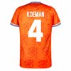 Holland Retro Shirt WC 1994 + Koeman 4