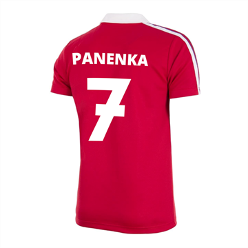 Tsjecho-Slowakije Retro Voetbalshirt EK 1976 + Panenka 7 Tsjecho-Slowakije Retro Voetbalshirt EK 1976 + Panenka 7