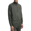 Fred Perry - Contrast Tape Track Jacket - Field Green/ Black