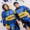 Boca Juniors Maradona Bootleg Football Shirt