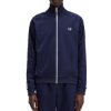 Fred Perry - Taped Trainingsjack - Donkerblauw