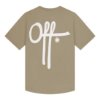 Image de Off The Pitch - T-Shirt Slim Fit Fullstop - Khaki