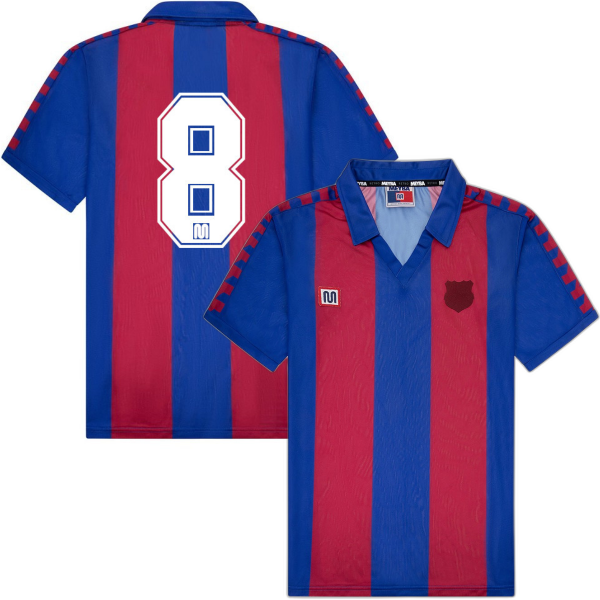 Meyba - Barcelona Football Shirt 1982-1984 + 8 (Schuster)