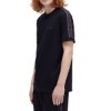 Fred Perry - Contrast Tape Ringer T-Shirt - Navy/ Carrington Brick