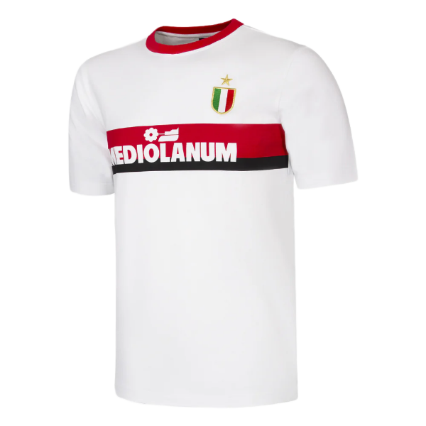 AC Milan Mediolanum Trainingsshirt 1988-1989